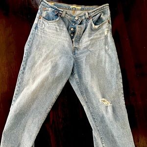 Levi’s Ribcage straight ankle